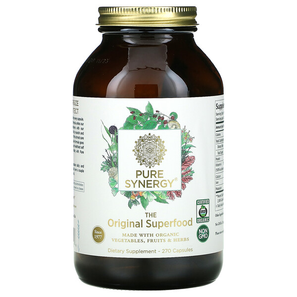 Pure Synergy The Original Superfood 270 viên 3 pure synergy the original superfood 270 capsules 45646