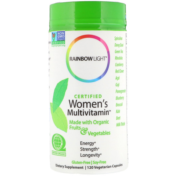 Rainbow Light Certified Women's Multivitamin 120 Capsules 1 Mua Rainbow Light Certified Women's Multivitamin 120 viên giảm giá rẻ Hà nội TPHCM