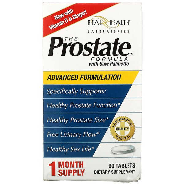 Real Health The Prostate Formula with Saw Palmetto 90 viên 5 real health the prostate formula with saw palmetto 90 tablets 89291