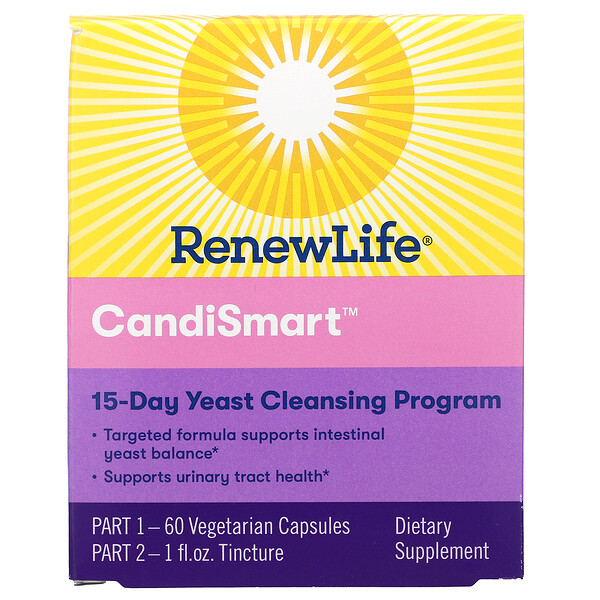 Mua Renew Life CandiSmart 15-Day Yeast Cleansing Program 2 Part Program giảm giá rẻ Hà nội TPHCM