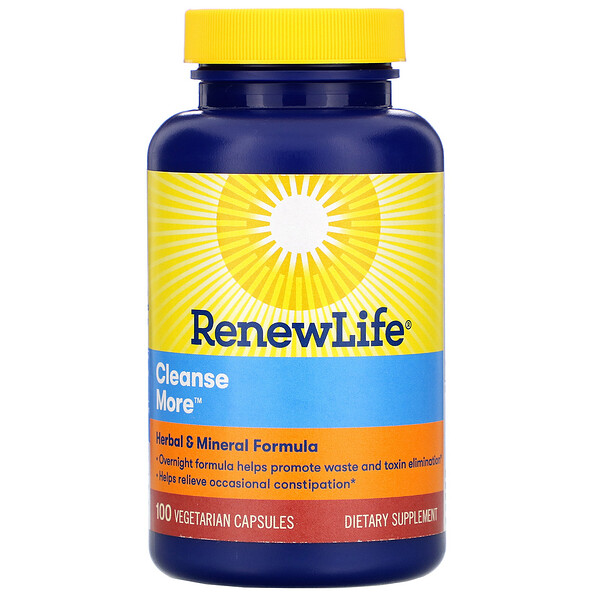 Renew Life CleanseMore 100 viên 3 renew life cleansemore 100 vegetarian capsules 7145