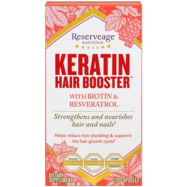 Mua ReserveAge Nutrition Keratin Hair Booster with Biotin & Resveratrol 120 viên giảm giá rẻ Hà nội TPHCM