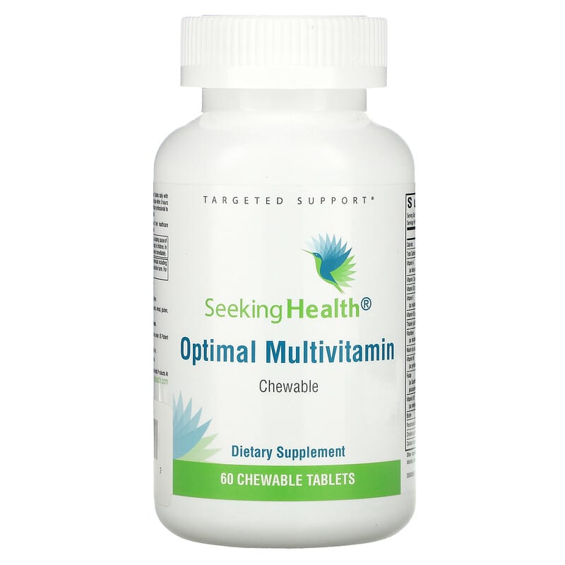 Seeking Health Optimal Multivitamin 60 Chewable Tablets 3 Seeking Health Optimal Multivitamin 60 Chewable Tablets 810007520902