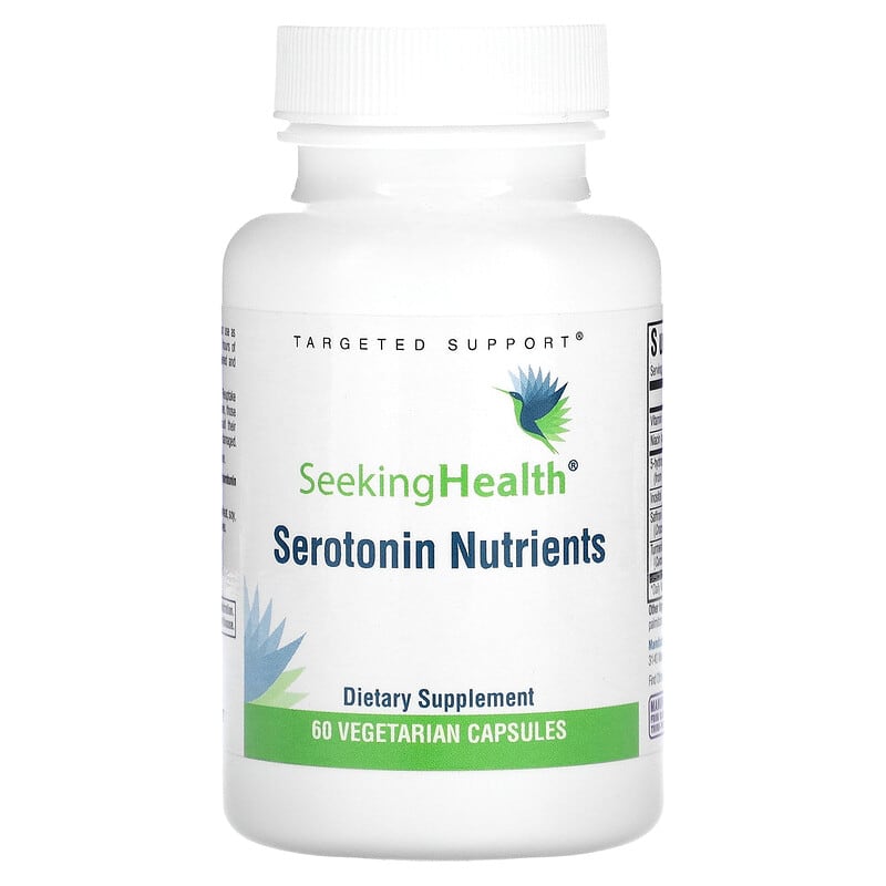 Seeking Health Serotonin Nutrients 60 Vegetarian Capsules 3 Seeking Health Serotonin Nutrients 60 Vegetarian Capsules 810007521787