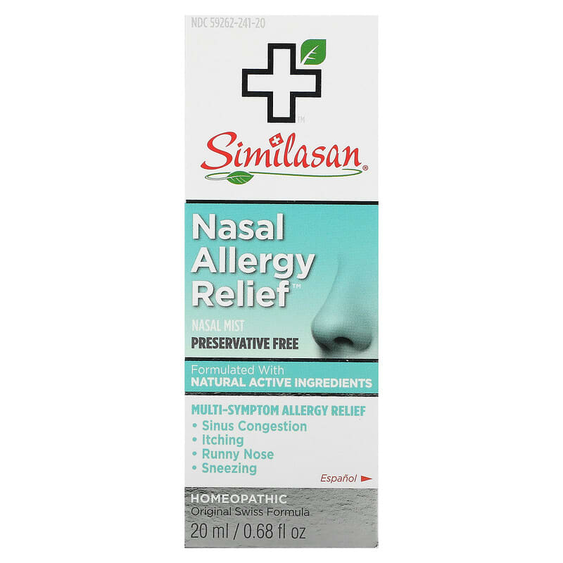 Similasan Nasal Allergy Relief 0.68 oz (20ml) 6 similasan nasal allergy relief 0 68 fl oz 20 ml 36683