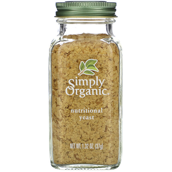 Simply Organic Organic Nutritional Yeast 1.32 oz (37 g) 3 simply organic organic nutritional yeast 1 32 oz 37 g 73486