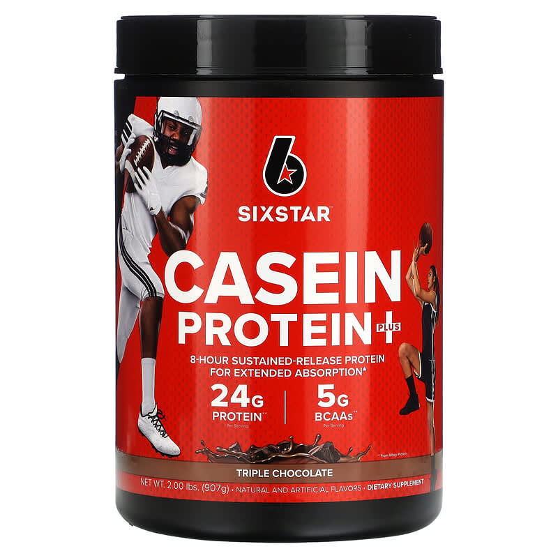 Six Star Elite Series Casein Protein Triple Chocolate 2 lbs (907 g) 3 Six Star Elite Series Casein Protein Triple Chocolate 2 lbs (907 g) 631656707106