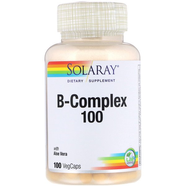 Mua Solaray B-Complex 100 with Aloe Vera 100 VegCaps giảm giá rẻ Hà nội TPHCM