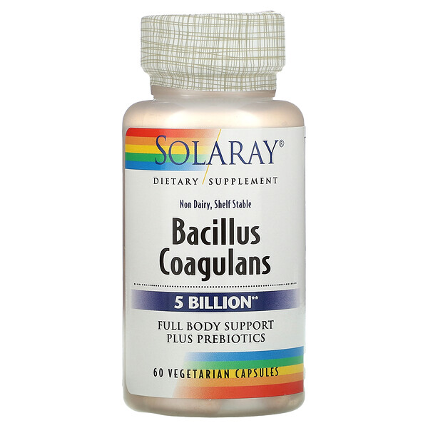 Solaray Bacillus Coagulans 2.5 Billion 60 viên 3 solaray bacillus coagulans 2 5 billion 60 vegetarian capsules 98979