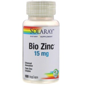 Mua Solaray Bio Zinc 15 mg 100 VegCaps giảm giá rẻ Hà nội TPHCM