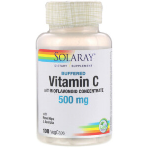 Mua Solaray Buffered Vitamin C with Bioflavonoid Concentrate 500 mg 100 VegCaps giảm giá rẻ Hà nội TPHCM