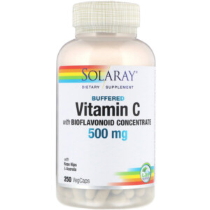 Mua Solaray Buffered Vitamin C with Bioflavonoid Concentrate 500 mg 250 VegCaps giảm giá rẻ Hà nội TPHCM