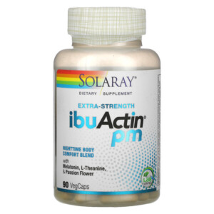 Mua Solaray Extra-Strength IbuActin PM 90 VegCaps giảm giá rẻ Hà nội TPHCM