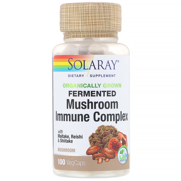 Mua Solaray Fermented Mushroom Immune Complex 100 VegCaps giảm giá rẻ Hà nội TPHCM