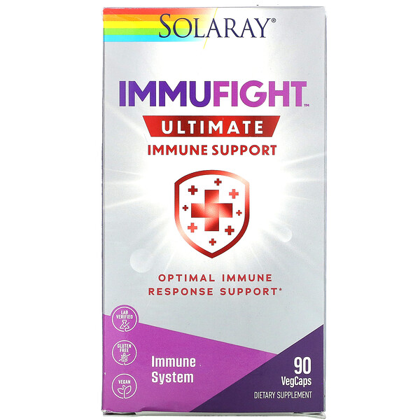 Solaray ImmuFight Ultimate Immune Support 90 VegCaps 3 Solaray ImmuFight Ultimate Immune Support 90 VegCaps 076280254921