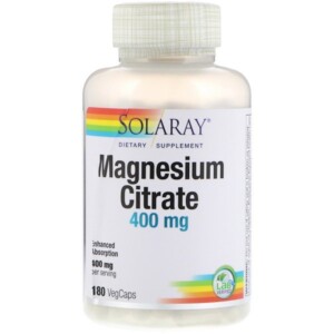 Mua Solaray Magnesium Citrate 133 mg 180 VegCaps giảm giá rẻ Hà nội TPHCM