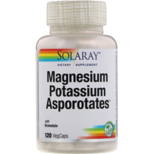 Mua Solaray Magnesium Potassium Asporotates 120 VegCaps giảm giá rẻ Hà nội TPHCM