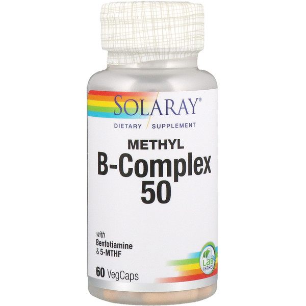 Mua Solaray Methyl B-Complex 50 60 VegCaps giảm giá rẻ Hà nội TPHCM