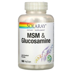 Mua Solaray MSM & Glucosamine 180 VegCaps giảm giá rẻ Hà nội TPHCM