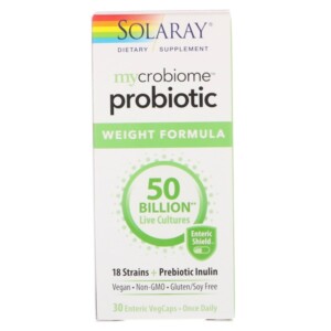 Mua Solaray Mycrobiome Probiotic Weight Formula 50 Billion 30 Enteric VegCaps giảm giá rẻ Hà nội TPHCM