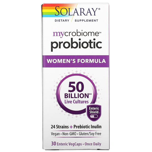 Mua Solaray Mycrobiome Probiotic Women's Formula 50 Billion 30 Enteric VegCaps giảm giá rẻ Hà nội TPHCM