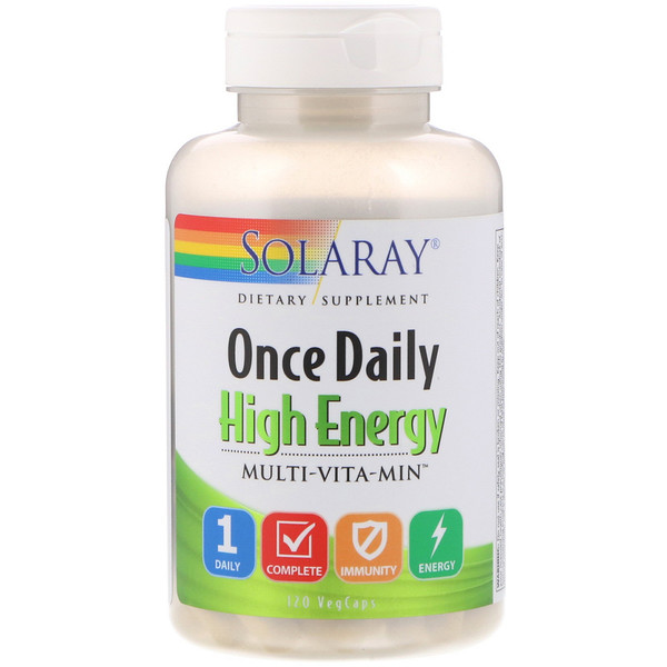 Mua Solaray Once Daily High Energy Multi-Vita-Min 120 VegCaps giảm giá rẻ Hà nội TPHCM