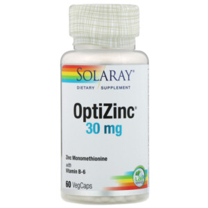 Mua Solaray OptiZinc 30 mg 60 VegCaps giảm giá rẻ Hà nội TPHCM