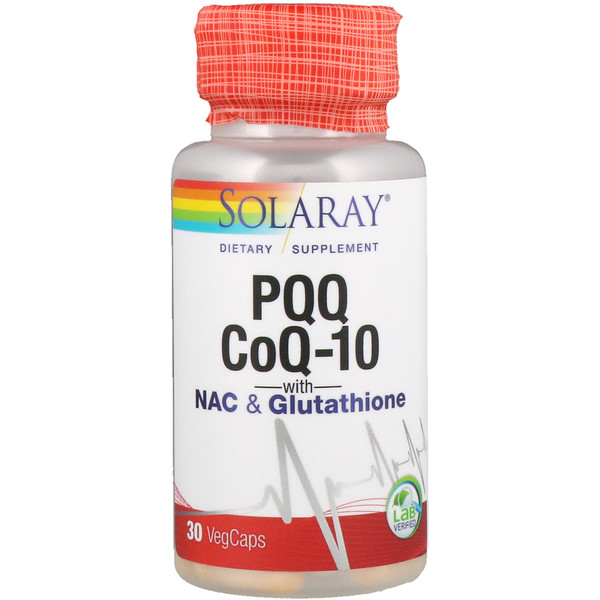 Solaray PQQ CoQ-10 with NAC & Glutathione 30 VegCaps 1 Mua Solaray PQQ CoQ-10 with NAC & Glutathione 30 VegCaps giảm giá rẻ Hà nội TPHCM