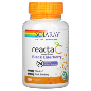 Mua Solaray Reacta C with Black Elderberry 120 VegCaps giảm giá rẻ Hà nội TPHCM