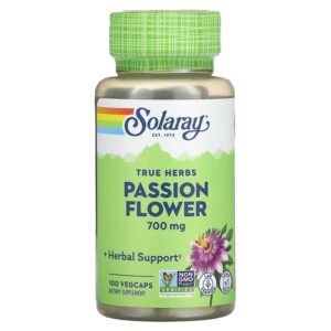 Solaray True Herbs Passion Flower 350 mg 100 VegCaps 076280014303