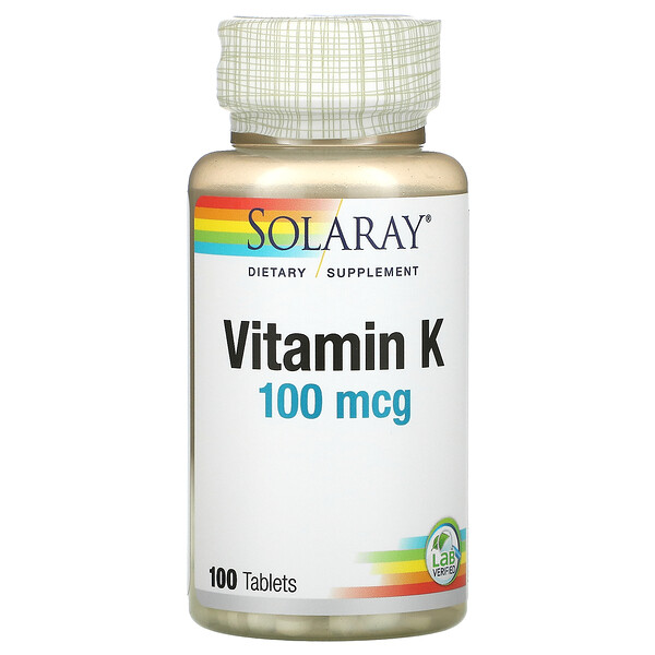 Solaray Vitamin K 100 mcg 100 viên 3 solaray vitamin k 100 mcg 100 tablets 105952