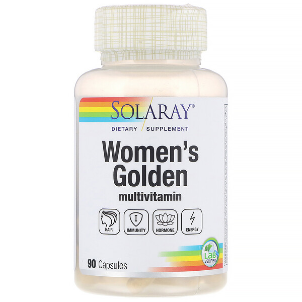 Mua Solaray Women's Golden Multivitamin 90 viên giảm giá rẻ Hà nội TPHCM