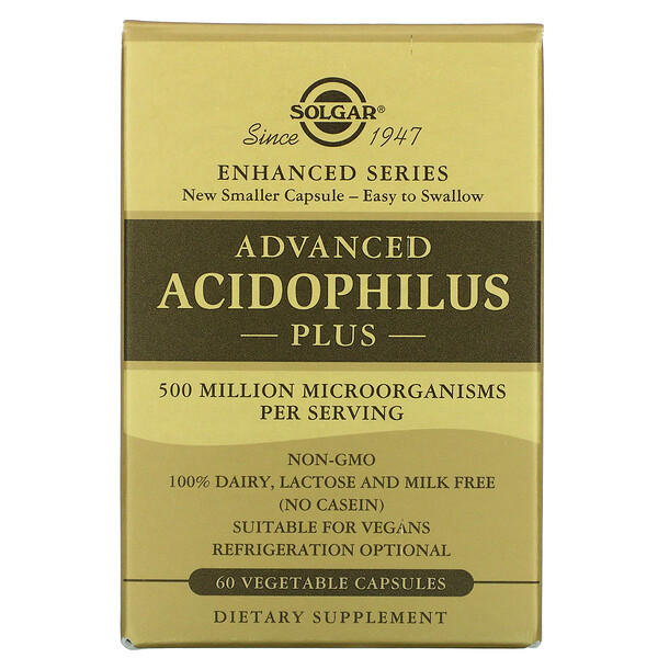 Solgar Advanced Acidophilus Plus 60 Vegetable viên 3 solgar advanced acidophilus plus 60 vegetable capsules 109002