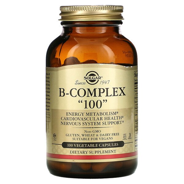 Mua Solgar B-Complex "100" 100 Vegetable viên giảm giá rẻ Hà nội TPHCM
