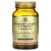 Solgar Bilberry Ginkgo Eyebright Complex 60 Vegetable Capsules 033984003156