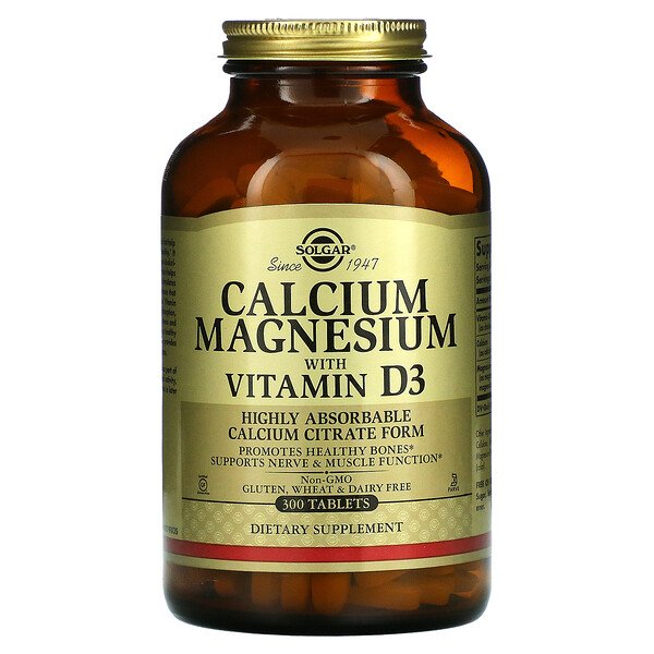 Mua Solgar Calcium Magnesium with Vitamin D3 300 viên giảm giá rẻ Hà nội TPHCM