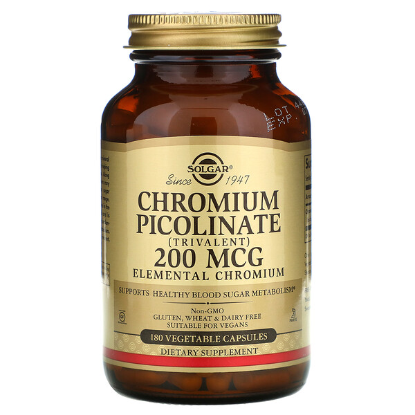 Mua Solgar Chromium Picolinate 200 mcg 180 Vegetable viên giảm giá rẻ Hà nội TPHCM