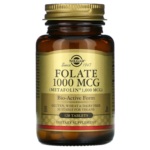 Solgar Folate 1.000 mcg 120 Tablets 1 Mua Solgar Folate 1
