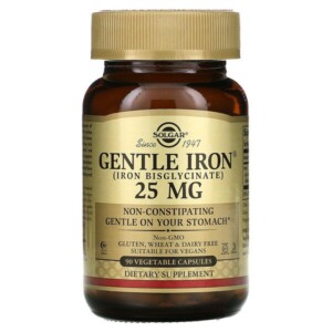 Mua Solgar Gentle Iron 25 mg 90 Vegetable viên giảm giá rẻ Hà nội TPHCM