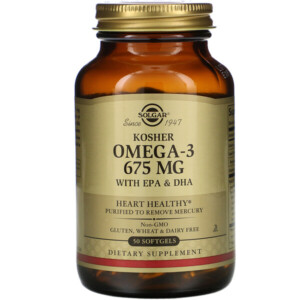 Mua Solgar Kosher Omega-3 675 mg 50 Softgels giảm giá rẻ Hà nội TPHCM