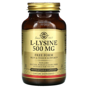 Mua Solgar L-Lysine Free Form 500 mg 100 Vegetable viên giảm giá rẻ Hà nội TPHCM