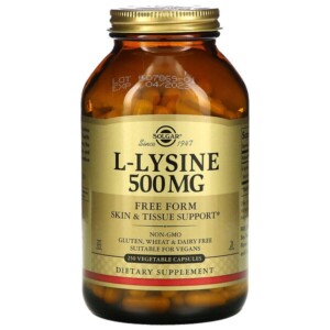 Mua Solgar L-Lysine Free Form 500 mg 250 Vegetable viên giảm giá rẻ Hà nội TPHCM