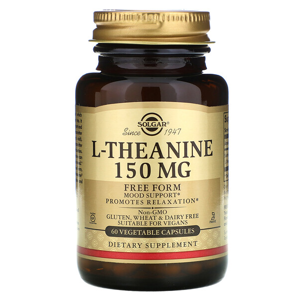 Mua Solgar L-Theanine Free Form 150 mg 60 Vegetable viên giảm giá rẻ Hà nội TPHCM