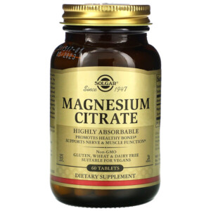 Mua Solgar Magnesium Citrate 60 viên giảm giá rẻ Hà nội TPHCM