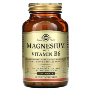 Mua Solgar Magnesium with Vitamin B6 250 viên giảm giá rẻ Hà nội TPHCM