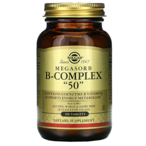 Mua Solgar Megasorb B-Complex "50" 100 viên giảm giá rẻ Hà nội TPHCM