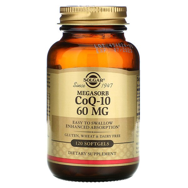 Mua Solgar Megasorb CoQ-10 60 mg 120 Softgels giảm giá rẻ Hà nội TPHCM