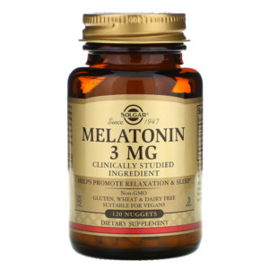 Mua Solgar Melatonin 3 mg 120 Nuggets giảm giá rẻ Hà nội TPHCM