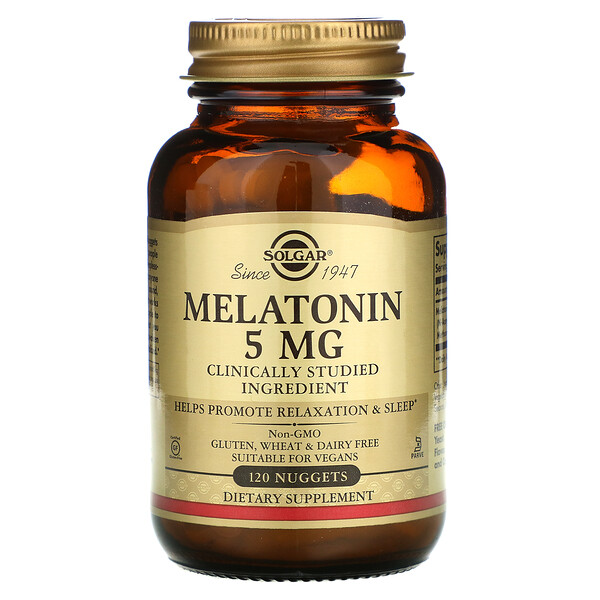 Mua Solgar Melatonin 5 mg 120 Nuggets giảm giá rẻ Hà nội TPHCM