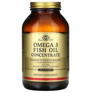 Mua Solgar Omega-3 Fish Oil Concentrate 120 Softgels giảm giá rẻ Hà nội TPHCM